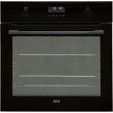 AEG 6000 BPK556260B/M Built-In Self-Cleaning SteamBake Single Electric Oven