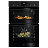 AEG 6000 SurroundCook OU5NP20B Built-In Eye-Level Double Electric Oven