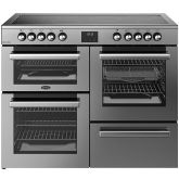 Belling Cookcentre 110cm 5 Zone Ceramic Hob Double Oven Electric Range Cooker