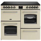 Belling Farmhouse 100cm 5 Zone Ceramic Hob Double Oven Electric Range Cooker