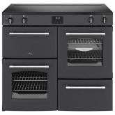 Belling Farmhouse 100cm 5 Zone Induction Hob Double Oven Electric Range Cooker