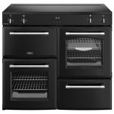 Belling Farmhouse 100cm 5 Zone Induction Hob Double Oven Electric Range Cooker