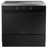 Belling Vision 90cm 5 Zone Induction Hob Single Oven Electric Range Cooker