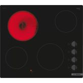 Bosch PKE611CA3E 60cm 4 Zone Dial Control Ceramic Hob