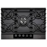 Caple C887G 70cm 5 Burner Gunmetal Gas Hob