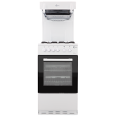 Flavel FHLG51W/M 50cm 4 Ring Gas Hob Single Oven Gas Cooker with Eye-Level Grill