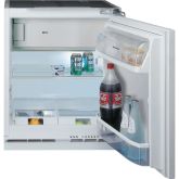 Hotpoint HBUF011UK/M Integrated 126L Under counter Fridge with Ice Box