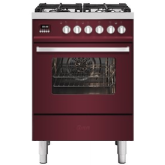 ILVE Torino 60cm 4 Burner Gas Hob Single Oven Dual Fuel Mini Range Cooker