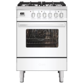 ILVE Torino 60cm 4 Burner Gas Hob Single Oven Dual Fuel Mini Range Cooker
