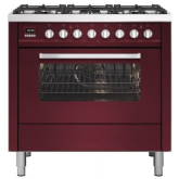 LVE Torino 90cm 5 Burner Gas Hob Single Oven Dual Fuel Range Cooker