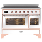 ILVE Majestic Milano 120cm 7 Zone Induction Hob Twin Oven Electric Range Cooker