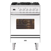 ILVE Roma 60cm 4 Burner Gas Hob Single Oven Dual Fuel Mini Range Cooker