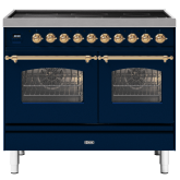ILVE Milano 100cm 6 Zone Induction Hob Double Oven All Electric Range Cooker