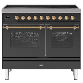 ILVE Milano 100cm 6 Zone Induction Hob Double Oven All Electric Range Cooker