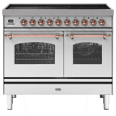 ILVE Milano 100cm 6 Zone Induction Hob Double Oven All Electric Range Cooker
