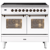 ILVE Milano 100cm 6 Zone Induction Hob Double Oven All Electric Range Cooker