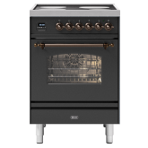 ILVE Milano 60cm 4 Zone Induction Hob Single Oven All Electric Mini Range Cooker