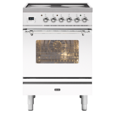 ILVE Milano 60cm 4 Zone Induction Hob Single Oven All Electric Mini Range Cooker