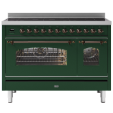 ILVE Milano 120cm 7 Zone Induction Hob Double Oven All Electric Range Cooker