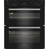 Indesit DUI10DB/M Built-In Under Counter Electric Double Oven