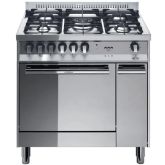 Lofra Maxima 80cm 5 Burner Single Oven All Gas Range Cooker with Side Carriage