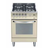 Lofra Rainbow 60cm 4 Burner Gas Hob Single Oven All Gas Mini Range Cooker