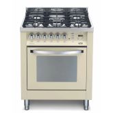 Lofra Rainbow 70cm 5 Burner Gas Hob Single Oven All Gas Range Cooker