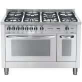 Lofra Professional 120cm 7 Burner Gas Hob Double Oven All Gas Range Cooker