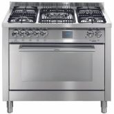 Lofra Professional 100cm 5 Burner Gas Hob Single Oven Dual Fuel Range Cooker