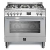 Lofra Venezia 90cm 5 Burner Gas Hob Single Oven Dual Fuel Range Cooker