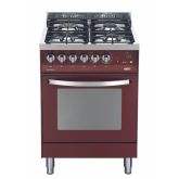 Lofra Rainbow 60cm 4 Burner Gas Hob Single Oven Dual Fuel Mini Range Cooker