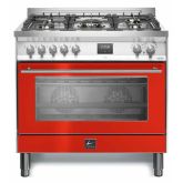 Lofra Venezia 90cm 5 Burner Gas Hob Single Oven Dual Fuel Range Cooker