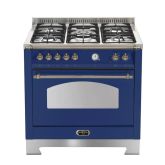 Lofra Dolcevita 90cm 5 Burner Gas Hob Single Oven Dual Fuel Range Cooker