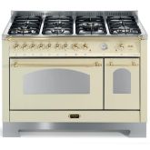 Lofra Dolcevita 120cm 7 Burner Gas Hob Double Oven Dual Fuel Range Cooker