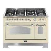 Lofra Dolcevita 120cm 7 Burner Gas Hob Double Oven Dual Fuel Range Cooker