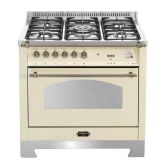 Lofra Dolcevita 90cm 5 Burner Gas Hob Single Oven All Gas Range Cooker
