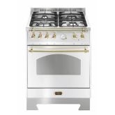 Lofra Dolcevita 60cm 4 Burner Gas Hob Single Oven Dual Fuel Mini Range Cooker