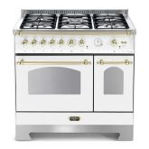 Lofra Dolcevita 90cm 5 Burner Gas Hob Double Oven Dual Fuel Range Cooker