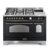 Lofra Dolcevita 120cm 7 Zone Gas/Ceramic Hob Double Oven Dual Fuel Range Cooker