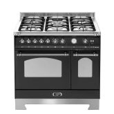 Lofra Dolcevita 90cm 5 Burner Gas Hob Double Oven Dual Fuel Range Cooker