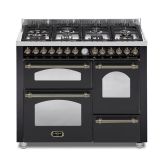 Lofra Dolcevita 110cm 7 Burner Gas Hob Triple Oven Dual Fuel Range Cooker