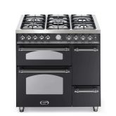 Lofra Dolcevita 90cm 5 Burner Gas Hob Triple Oven Dual Fuel Range Cooker