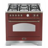 Lofra Dolcevita 90cm 5 Burner Gas Hob Single Oven Dual Fuel Range Cooker