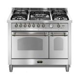 Lofra Dolcevita 100cm 5 Burner Gas Hob Double Oven Dual Fuel Range Cooker