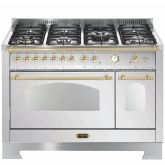Lofra Dolcevita 120cm 7 Burner Gas Hob Double Oven Dual Fuel Range Cooker
