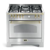 Lofra Dolcevita 90cm 5 Burner Gas Hob Single Oven Dual Fuel Range Cooker