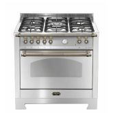 Lofra Dolcevita 90cm 5 Burner Gas Hob Single Oven Dual Fuel Range Cooker