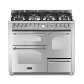 Lofra Dolcevita 110cm 7 Burner Gas Hob Triple Oven Dual Fuel Range Cooker