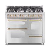 Lofra Dolcevita 110cm 7 Burner Gas Hob Triple Oven Dual Fuel Range Cooker