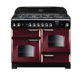 Rangemaster Classic 110cm 6 Burner Gas Hob Double Oven All Gas Range Cooker